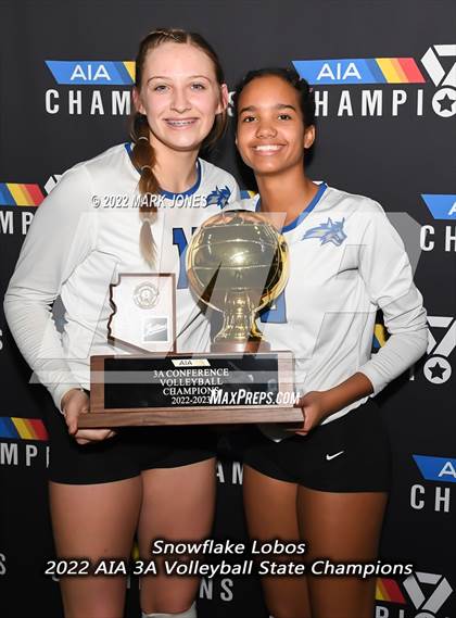 Thumbnail 3 in Snowflake vs. Northwest Christian (AIA 3A Finals Awards) photogallery.