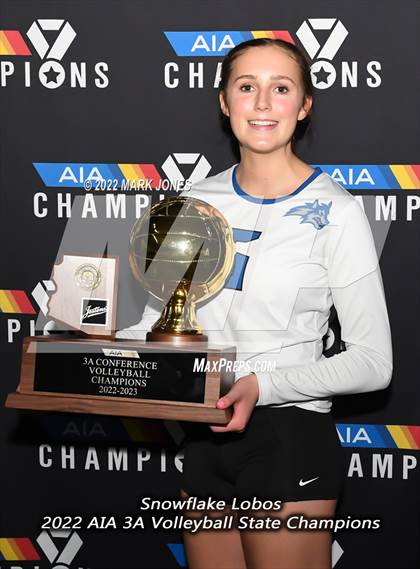 Thumbnail 3 in Snowflake vs. Northwest Christian (AIA 3A Finals Awards) photogallery.