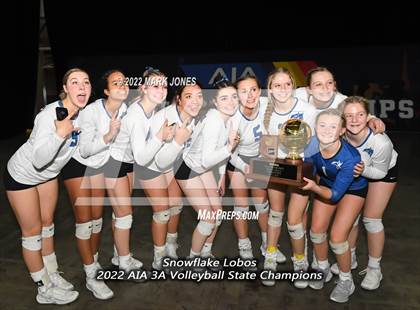 Thumbnail 3 in Snowflake vs. Northwest Christian (AIA 3A Finals Awards) photogallery.