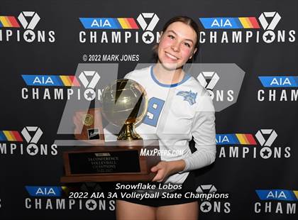 Thumbnail 1 in Snowflake vs. Northwest Christian (AIA 3A Finals Awards) photogallery.