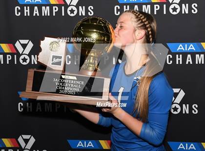 Thumbnail 2 in Snowflake vs. Northwest Christian (AIA 3A Finals Awards) photogallery.