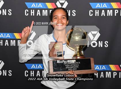 Thumbnail 3 in Snowflake vs. Northwest Christian (AIA 3A Finals Awards) photogallery.