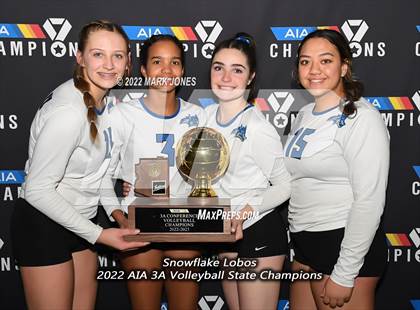 Thumbnail 2 in Snowflake vs. Northwest Christian (AIA 3A Finals Awards) photogallery.