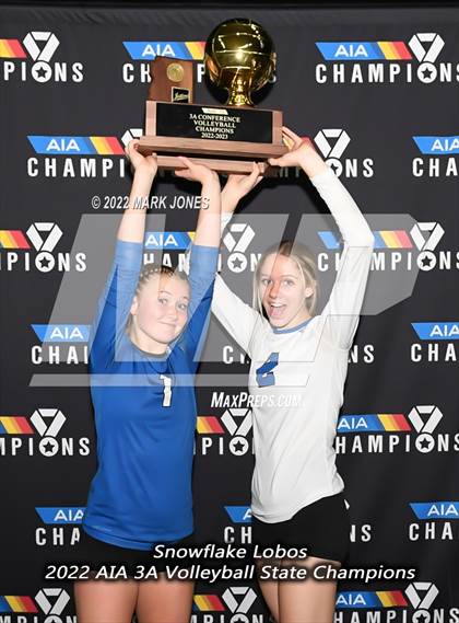 Thumbnail 2 in Snowflake vs. Northwest Christian (AIA 3A Finals Awards) photogallery.