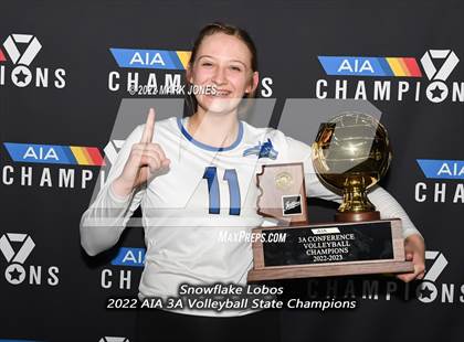 Thumbnail 1 in Snowflake vs. Northwest Christian (AIA 3A Finals Awards) photogallery.