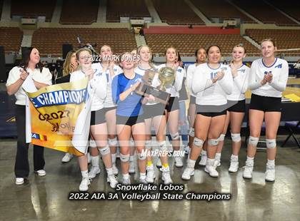 Thumbnail 2 in Snowflake vs. Northwest Christian (AIA 3A Finals Awards) photogallery.