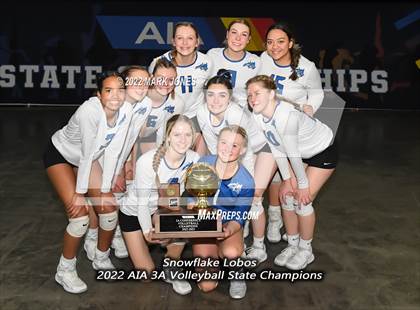 Thumbnail 1 in Snowflake vs. Northwest Christian (AIA 3A Finals Awards) photogallery.