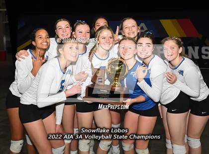 Thumbnail 2 in Snowflake vs. Northwest Christian (AIA 3A Finals Awards) photogallery.