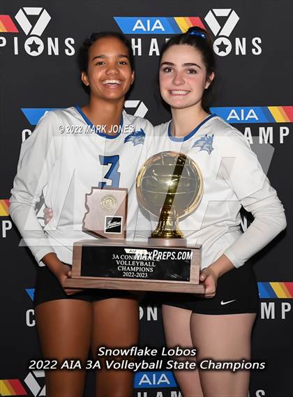 Thumbnail 1 in Snowflake vs. Northwest Christian (AIA 3A Finals Awards) photogallery.