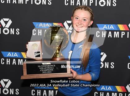 Thumbnail 1 in Snowflake vs. Northwest Christian (AIA 3A Finals Awards) photogallery.