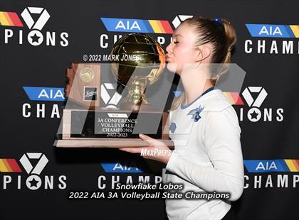Thumbnail 2 in Snowflake vs. Northwest Christian (AIA 3A Finals Awards) photogallery.