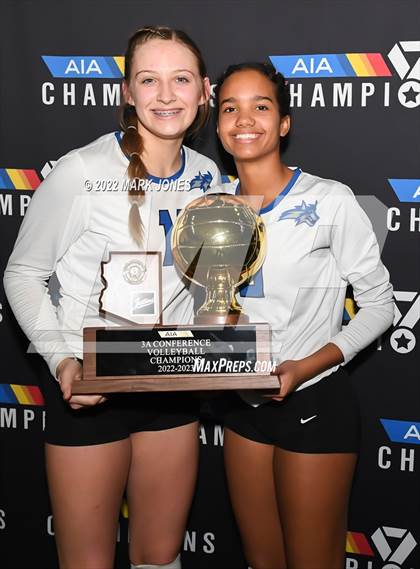 Thumbnail 2 in Snowflake vs. Northwest Christian (AIA 3A Finals Awards) photogallery.