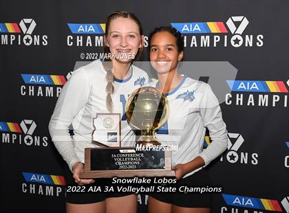 Thumbnail 2 in Snowflake vs. Northwest Christian (AIA 3A Finals Awards) photogallery.