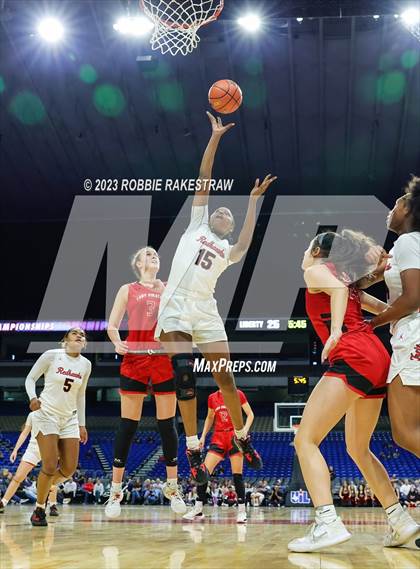 Thumbnail 1 in Liberty vs. Cooper (UIL 5A Basketball State Final) photogallery.