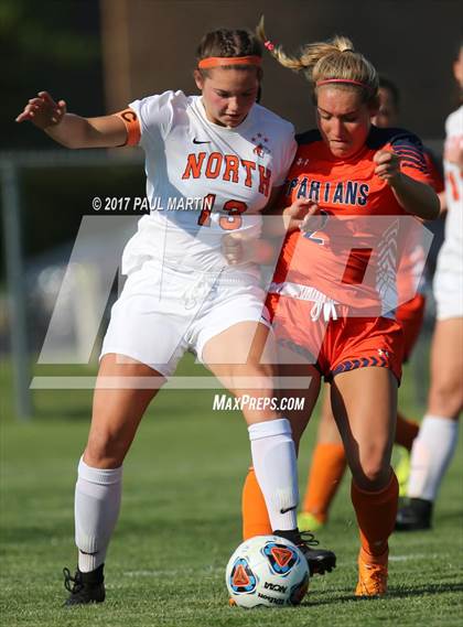 Thumbnail 2 in Romeoville vs. Naperville North photogallery.