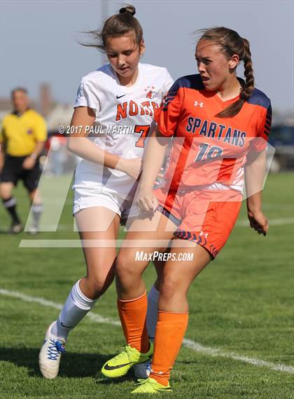 Thumbnail 1 in Romeoville vs. Naperville North photogallery.
