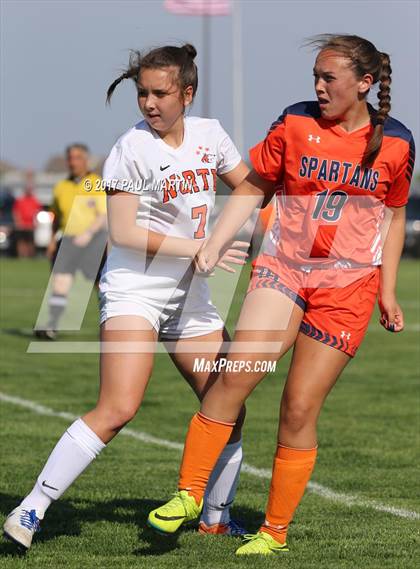 Thumbnail 2 in Romeoville vs. Naperville North photogallery.