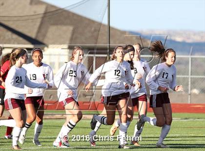 Thumbnail 3 in Elizabeth @ Cheyenne Mountain (CHSAA 4A 1st Round) photogallery.