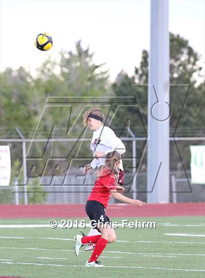Thumbnail 2 in Elizabeth @ Cheyenne Mountain (CHSAA 4A 1st Round) photogallery.