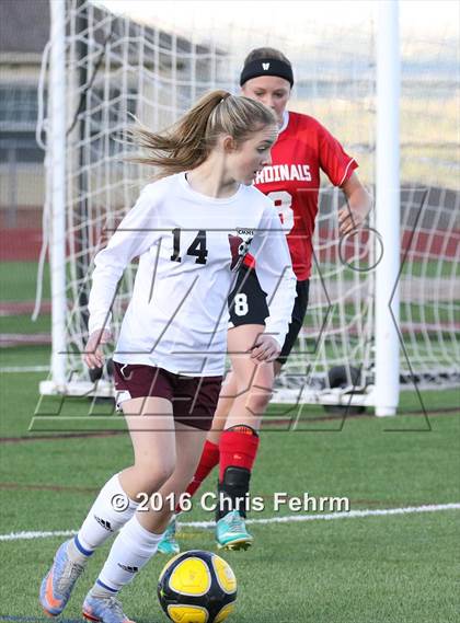 Thumbnail 3 in Elizabeth @ Cheyenne Mountain (CHSAA 4A 1st Round) photogallery.