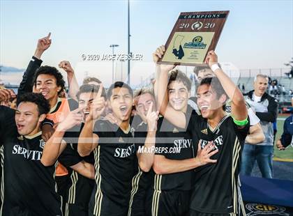 Thumbnail 3 in Servite vs. Loyola (CIF Southern Section D1 Final) photogallery.