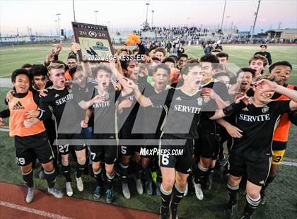 Thumbnail 3 in Servite vs. Loyola (CIF Southern Section D1 Final) photogallery.