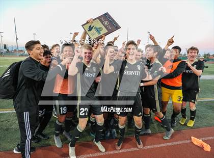 Thumbnail 1 in Servite vs. Loyola (CIF Southern Section D1 Final) photogallery.