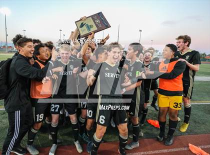 Thumbnail 3 in Servite vs. Loyola (CIF Southern Section D1 Final) photogallery.