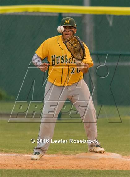 Thumbnail 1 in Holmes vs Churchill ( UIL 6A Area Playoffs) photogallery.