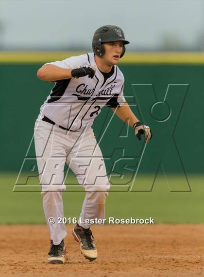 Thumbnail 3 in Holmes vs Churchill ( UIL 6A Area Playoffs) photogallery.