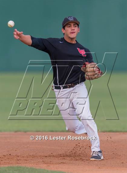 Thumbnail 1 in Holmes vs Churchill ( UIL 6A Area Playoffs) photogallery.
