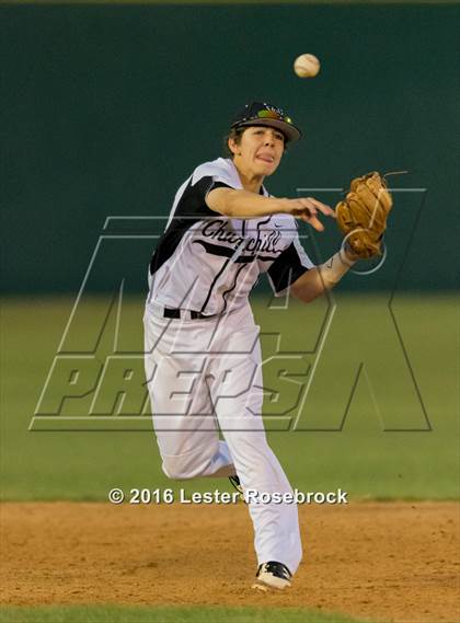 Thumbnail 2 in Holmes vs Churchill ( UIL 6A Area Playoffs) photogallery.
