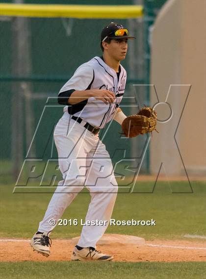 Thumbnail 3 in Holmes vs Churchill ( UIL 6A Area Playoffs) photogallery.