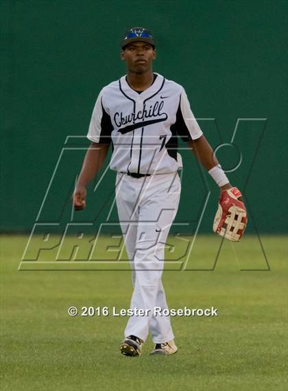 Thumbnail 3 in Holmes vs Churchill ( UIL 6A Area Playoffs) photogallery.