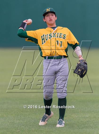 Thumbnail 1 in Holmes vs Churchill ( UIL 6A Area Playoffs) photogallery.