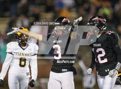 Thumbnail 3 in Fort Osage vs. Vianney (MSHSAA Class 5 Show-Me Bowl) photogallery.