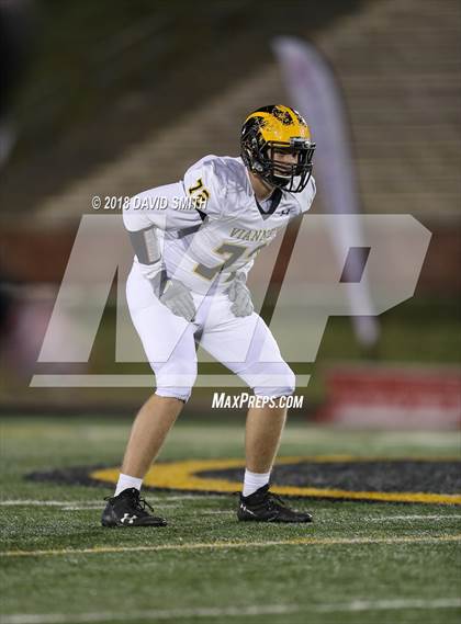 Thumbnail 1 in Fort Osage vs. Vianney (MSHSAA Class 5 Show-Me Bowl) photogallery.