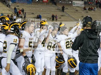 Thumbnail 3 in Fort Osage vs. Vianney (MSHSAA Class 5 Show-Me Bowl) photogallery.