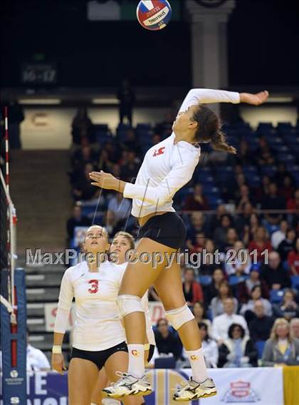 Thumbnail 3 in Cathedral Catholic vs. Campolindo (CIF State D3 Final) photogallery.