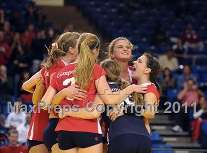 Thumbnail 3 in Cathedral Catholic vs. Campolindo (CIF State D3 Final) photogallery.