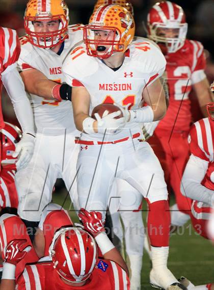 Thumbnail 1 in Mater Dei v Mission Viejo (CIF SS Playoff) photogallery.