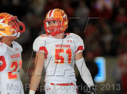 Thumbnail 1 in Mater Dei v Mission Viejo (CIF SS Playoff) photogallery.