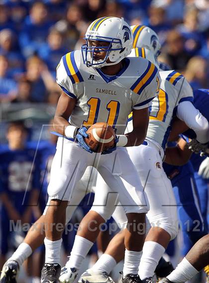 Thumbnail 2 in Frisco vs. Samuell (UIL 4A Division 1 Area Playoff) photogallery.