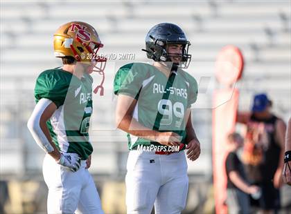Thumbnail 2 in Missouri 8-Man Football Coaches Association All-Star Game photogallery.