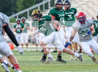 Thumbnail 3 in Missouri 8-Man Football Coaches Association All-Star Game photogallery.