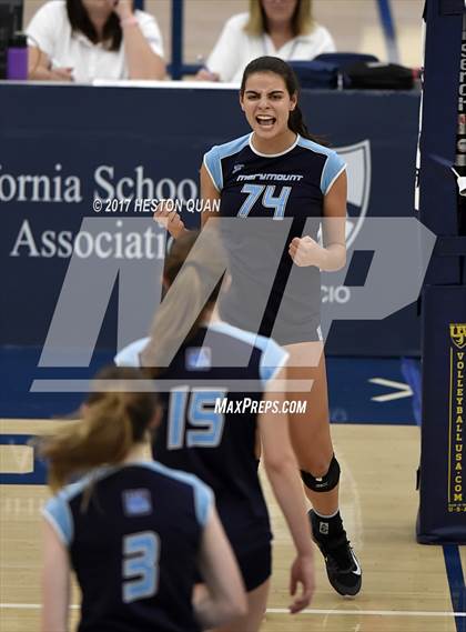Thumbnail 3 in Mater Dei vs Marymount (CIF-SS D1 Final) photogallery.