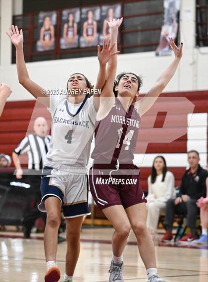 Thumbnail 2 in Hackensack @  Morristown (NJSIAA Section 1 Group 4 First Round) photogallery.