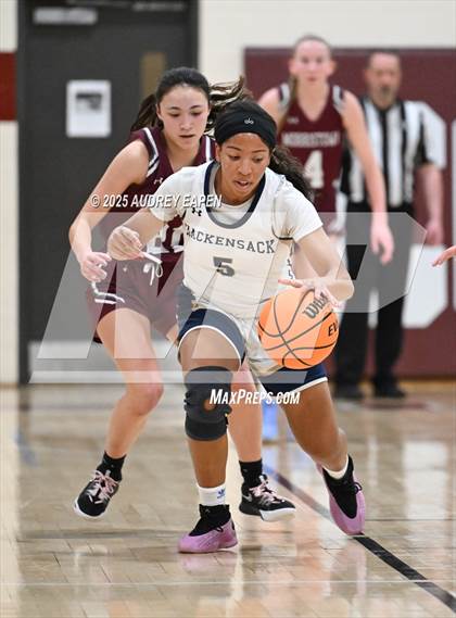 Thumbnail 3 in Hackensack @  Morristown (NJSIAA Section 1 Group 4 First Round) photogallery.