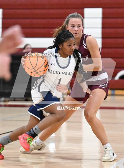 Thumbnail 1 in Hackensack @  Morristown (NJSIAA Section 1 Group 4 First Round) photogallery.