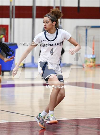 Thumbnail 3 in Hackensack @  Morristown (NJSIAA Section 1 Group 4 First Round) photogallery.